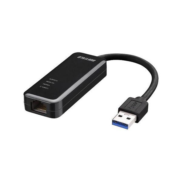 LUA4-U3-AGTE-BK Giga USB3．0対応 有線LANアダプター ブラック LUA4...