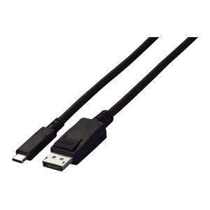 CP200-BK USB Type−C − DisplayPort 変換ケーブル 2m ブラック CP200BK