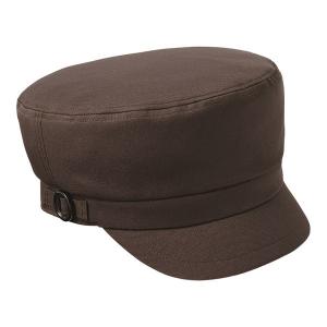 SHAU-2101-C3 マスク掛けボタン付き帽子 ブラウン SHAU2101C3｜edenki