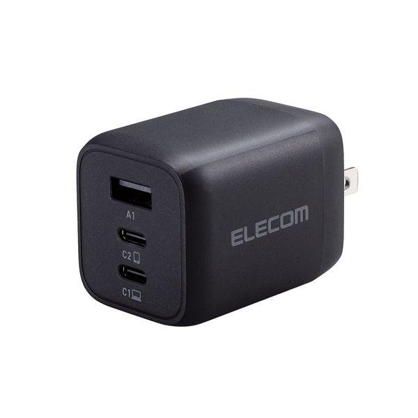 ELECOM エレコム ACDC-PD4465BK ノートパソコン 充電器 PD65W PPS対応 ...