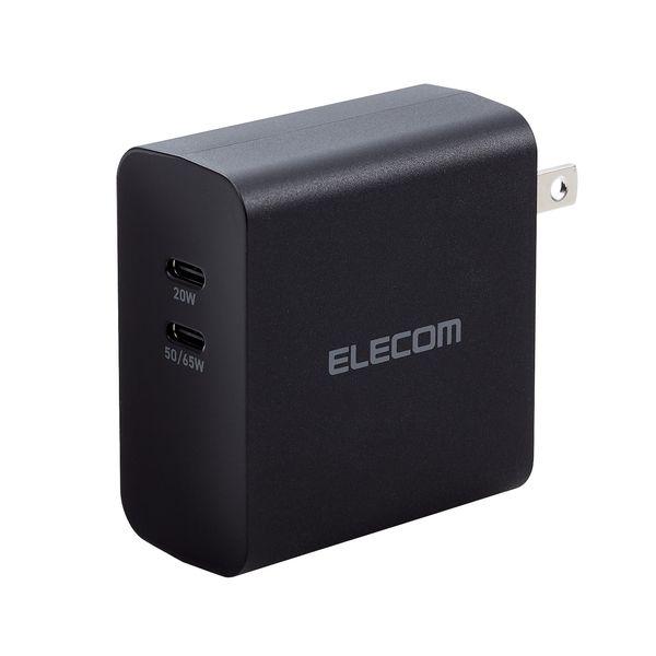 ELECOM エレコム MPA-ACCP4570BK USB Type−C 充電器 PD対応 合計出...