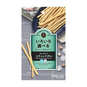 ドギーマン 4976555827347 ドギースナックバリュー ミルク入りスティックガム 65g