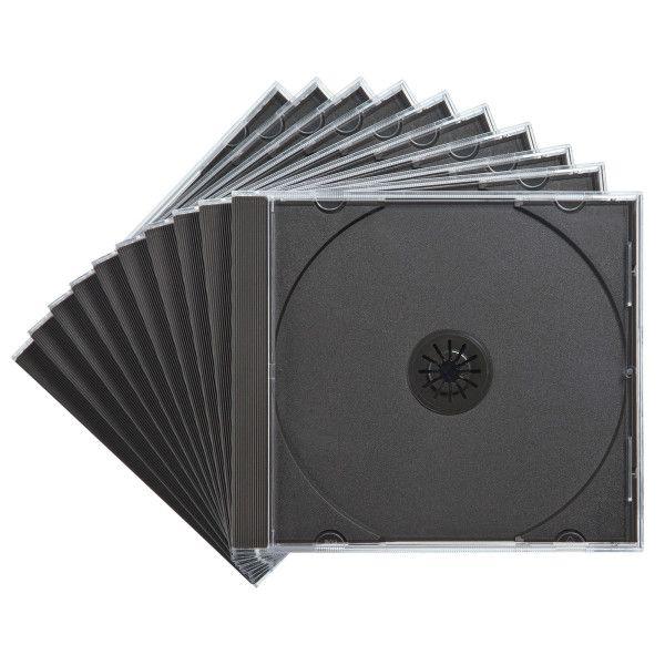 サンワサプライ FCD-PN10BKN Blu−ray・DVD・CDケース 10枚セット・ブラック ...