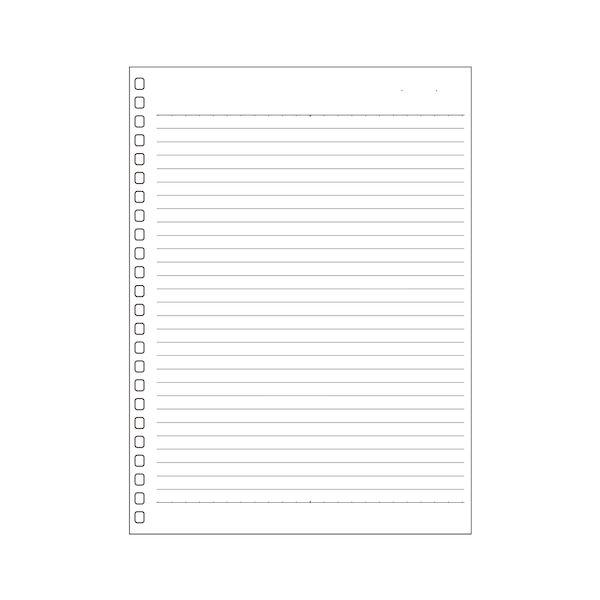 リヒトラブ LIHIT LAB. N1650F オープンリングノート・ツイストノート 適合リーフ