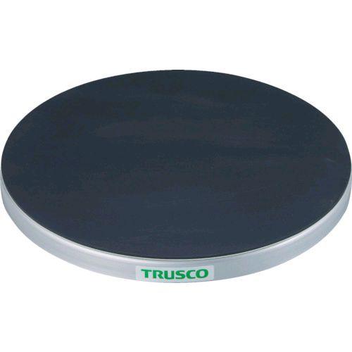 TRUSCO TC30-05G 回転台 ５０Ｋｇ型 Φ３００ ゴムマット張り天板 TC3005G 3...