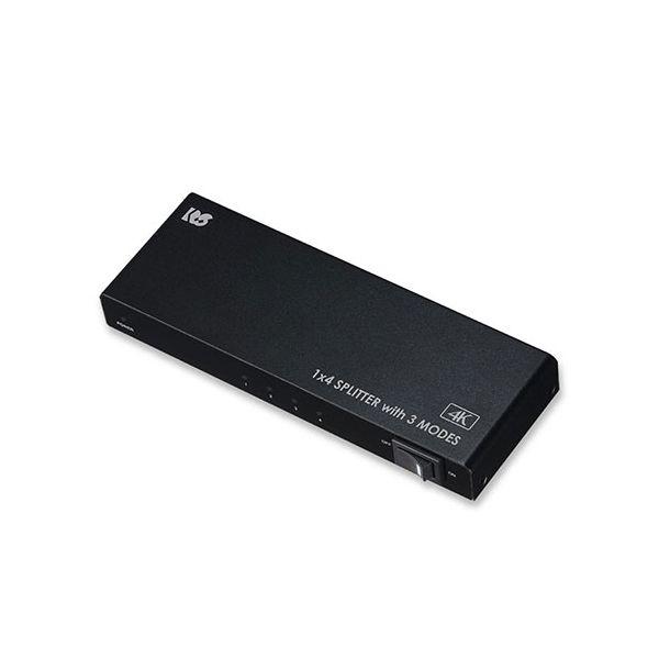 RS-HDSP4M-4K 直送 代引不可 ラトックシステム 4K60Hz対応 1入力4出力 HDMI...