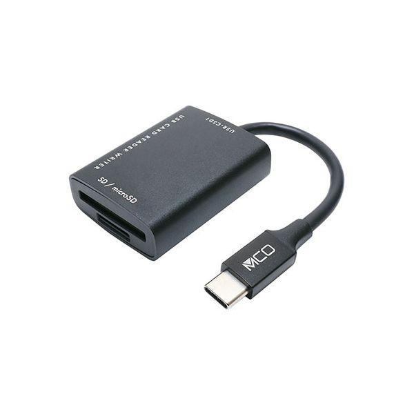 【個数：1個】USR-CSD1/BK 直送 代引不可 ミヨシ SD microSDカードリーダ ライ...