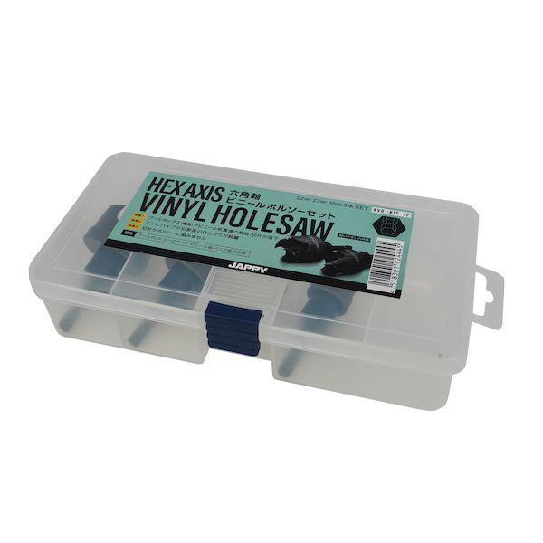 あさってつく対応 JAPPY ジャッピー KVR-KIT-JP 六角軸ビニールホルソーSET KVR...