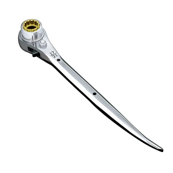 イチネンアクセス 旧イチネンMTM 12864 MUSTTOOL　ラチェットレンチダブルソケット仕様...