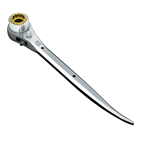 イチネンアクセス 旧イチネンMTM 12865 MUSTTOOL　ラチェットレンチダブルソケット仕様...