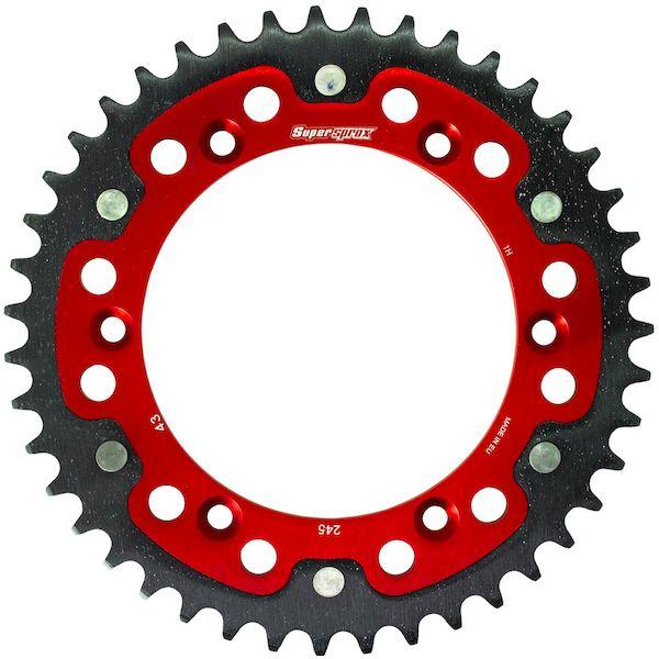 スーパースプロックス Supersprox RST-245:43-RED SPX REAR STEA...