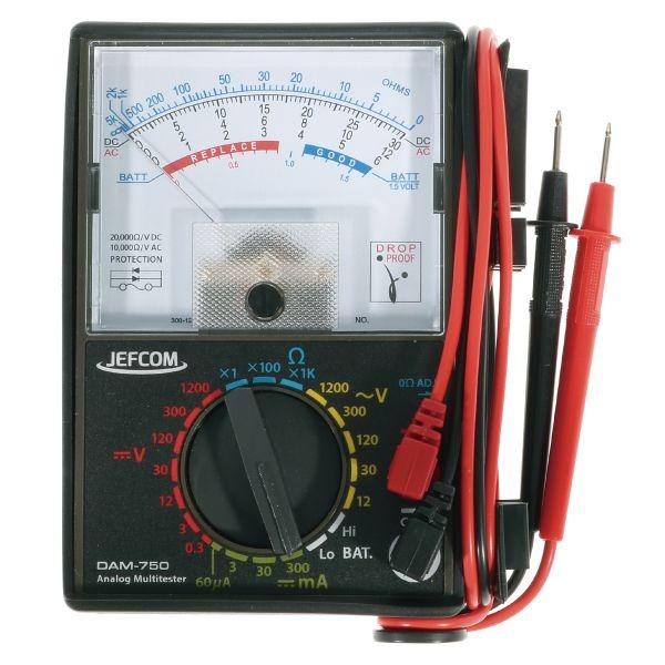 JEFCOM ジェフコム DAM-750 アナログテスター DAM750