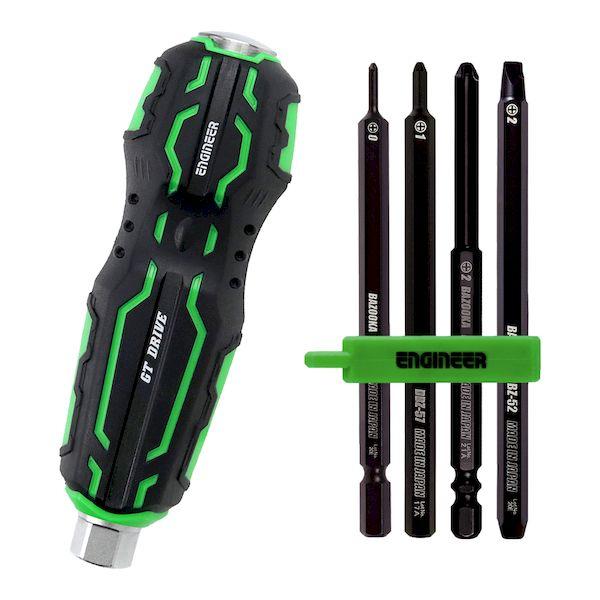 あすつく対応 「直送」 エンジニア ENGINEER DZ-76 GTドライヴ ネジバズーカセット ...