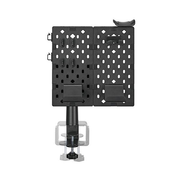 【個数：1個】CLCMPBSBK 直送 代引不可 サンコー クランプ式 カスタム有孔ボード