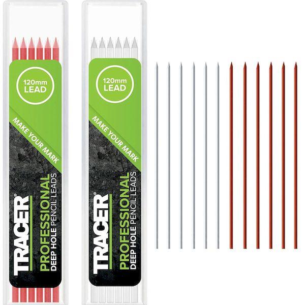 【個数：1個】TRACER ALP2 替え芯12本パック レッド、ホワイト 2．8mm