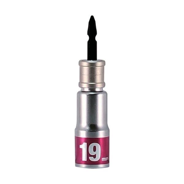 ＭＵＳＴＴＯＯＬ 19943 軸交換式落下防止ソケット12角 差込6．35x対辺19mm×全長110...