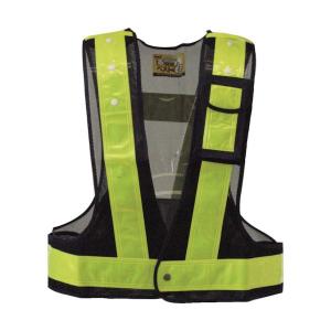 ミズケイ 3001000 多機能ベスト 紺/黄の商品画像