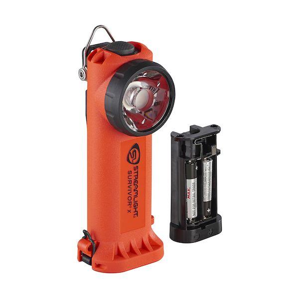 ストリームライト 991RA 防爆型ハンドライト サバイバーX乾電池モデル 米国防爆Div．1 オレ...