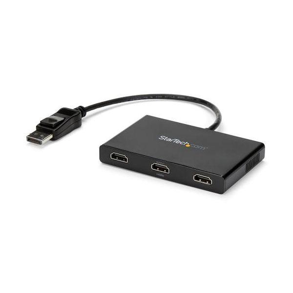 スターテック MSTDP123HD MSTハブ／DP 1．2 − 3x HDMI／トリプル1080p...