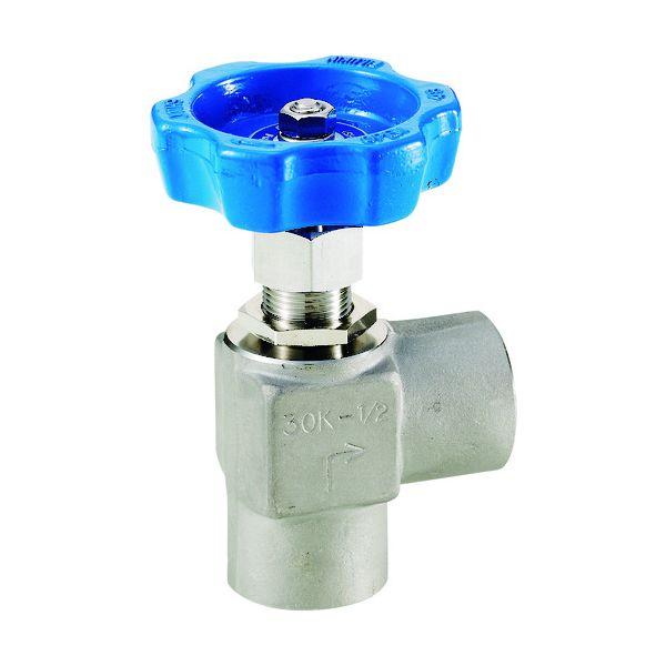 フジキン US-33PC-R ステンレス鋼製ニードルストップバルブ アングル形 US33PCR