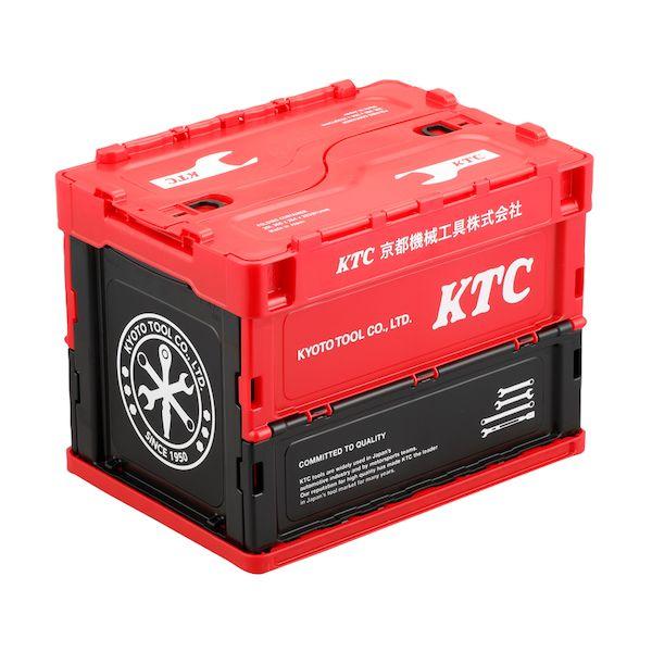 ＫＴＣ YG-195 KTC折り畳みコンテナ 20L レッド YG195
