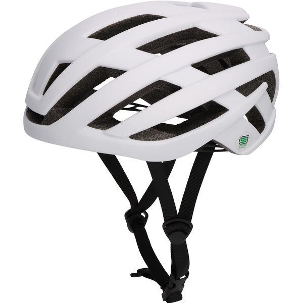 タニザワ 自転車用ヘルメット ST＃V001 白 Mサイズ 4546721013012