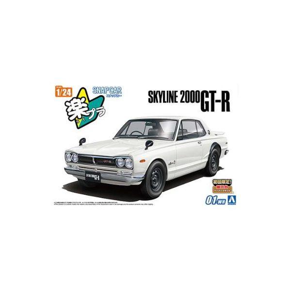 青島文化教材社 4905083065907 スナップカー 1／24 01−WH KPGC10 スカイ...