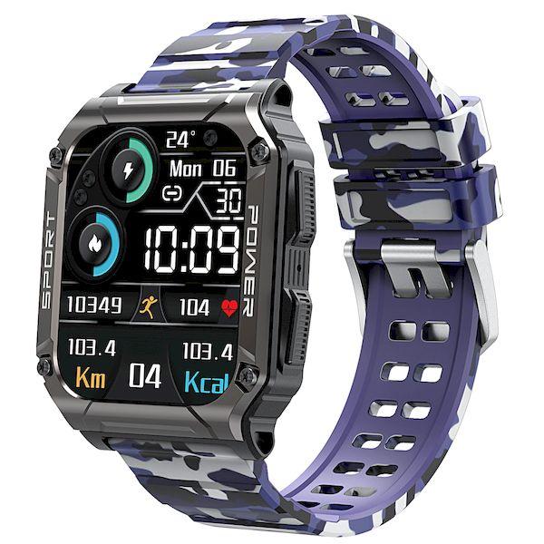 タスク NX-13 ブルーカモフラージュ SMART R スマートウォッチ NX13ブルーカモフラー...