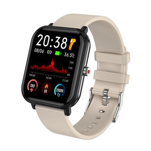 タスク Q-9PROベージュ SMART R スマートウォッチ Q9PROベージュ