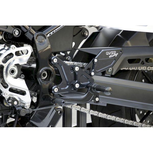 OVER Racing 51-71-01B バックステップ 4ポジション ブラック Z900RS 5...