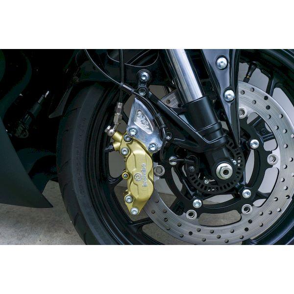 OVER Racing 83-351-11 Fキャリパーサポート ブレンボ4P用 SIL YZF−R...