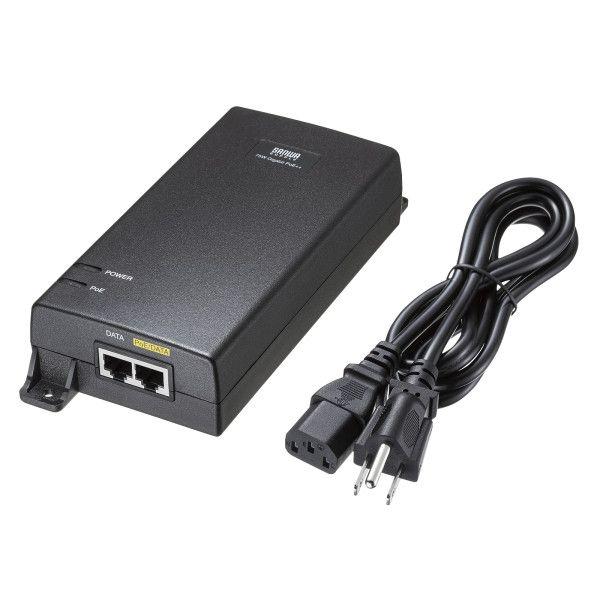 サンワサプライ LAN-GIHINJ6 PoEインジェクター 電源内蔵・IEEE802．3bt 75...