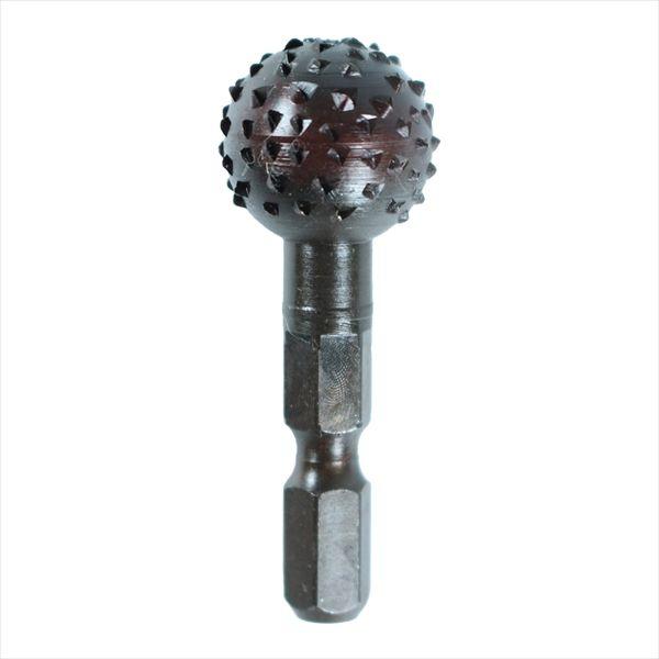 4962308716303 BIGMAN 六角軸 回転ヤスリイバラ 球 D-818