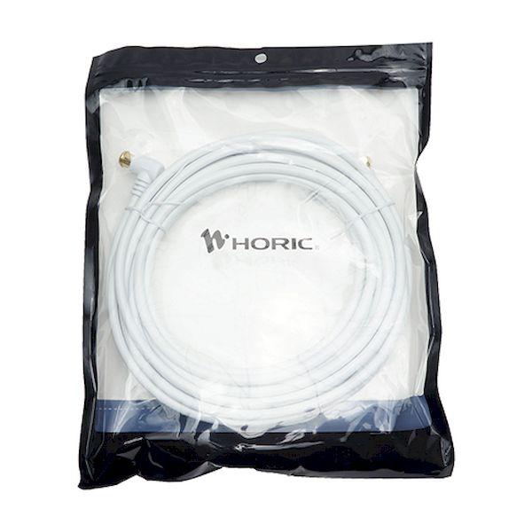 AC80-817WW 直送 代引不可 HORIC ホーリック アンテナケーブル 8m ホワイト S−...