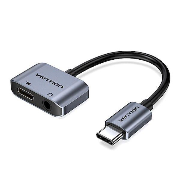 BG-6692 直送 代引不可 VENTION USB−C to 3．5mm AUX変換 ＆ USB...