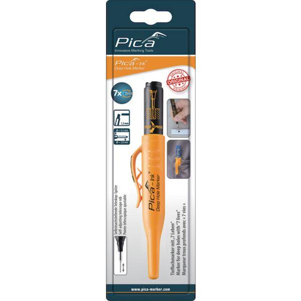 ピカマーカー 15046SB03 深穴インクマーカー”Ink” 黒 ブリスターパック