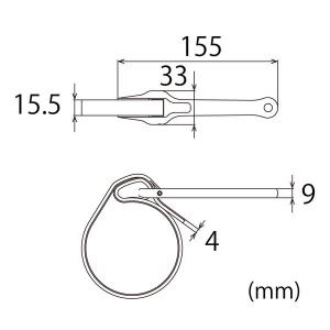 トップ工業 TOP GBW150 ゴムベルトレンチの詳細画像5