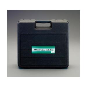 エスコ EA101CR マニホールド用樹脂ケース 黒 EA-101CR【キャンセル不可】