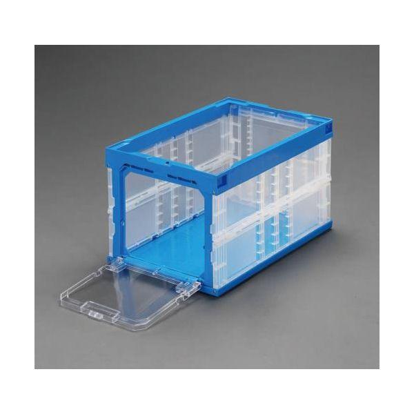 【個人宅配送不可】エスコ EA506AA-15A 直送 代引不可・他メーカー同梱不可 50．4Ｌ 透...