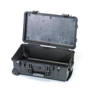 【個人宅配送不可】直送 代引不可 エスコ EA657-151NF 500ｘ280ｘ193mm /内寸防水ケース ウレタン無 黒 EA657151NF