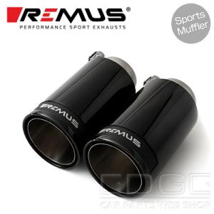 REMUS（レムス） テールパイプ単品 Φ84 ストリートレース ブラック