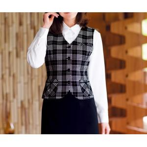 大きいサイズ　ベスト JOE11260　制服　事務服ベスト　オールシーズン　　17号　19号　生地厚...