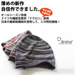 医療用帽子 メンズ ニット帽 レディース 抗が...の詳細画像2