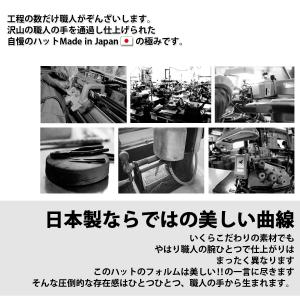 ポークパイ 帽子 メンズ 大きいサイズ ハットの詳細画像3