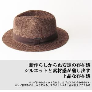 折りたたみ帽子 洗える帽子 メンズ 中折れ帽 ...の詳細画像4