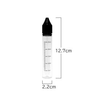 目盛り付き 30ml 容量 ボトル 5本セット...の詳細画像1