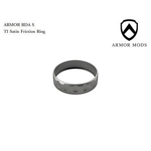 Armor Mods Armor RDA S/Ti Satin-Friction Ring/アーマーモッズ/ハイエンド/ドリッパー/スコンカー対応/ボトムフィーダ アトマイザー 本体 [X-19]