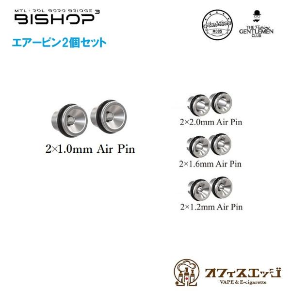 Ambition Mods Bishop3 Cubed / Dotcubed RBA用 エアーピン ...