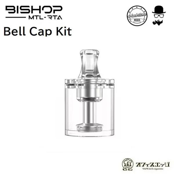 Bishop MTL RTA 専用ベルキャップ【クリアー】【Translucent-PCTG】/Be...