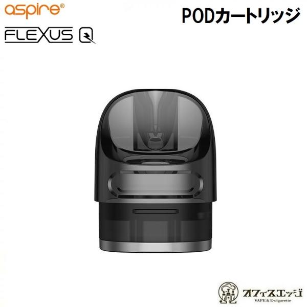 aspire Flexus Q 交換用PODカートリッジ 2ml 1個入り コイル無し アスパイア ...